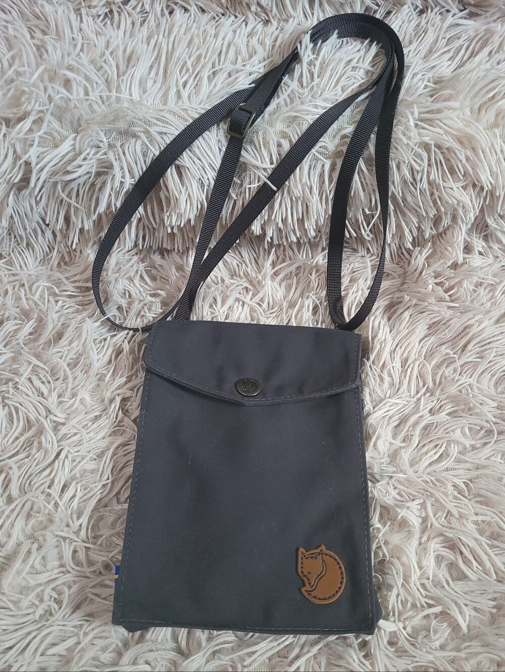 Fjallraven Black Crossbody Shoulder Bag